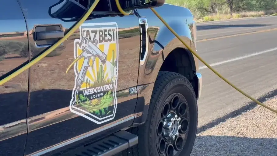 AZ Best Weed Control field work
