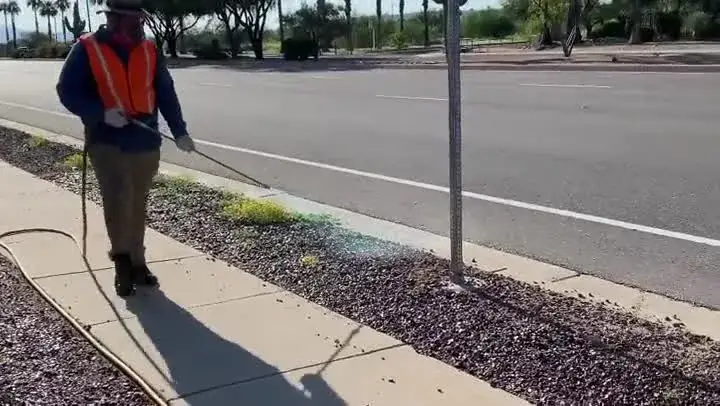 AZ Best Weed Control field work
